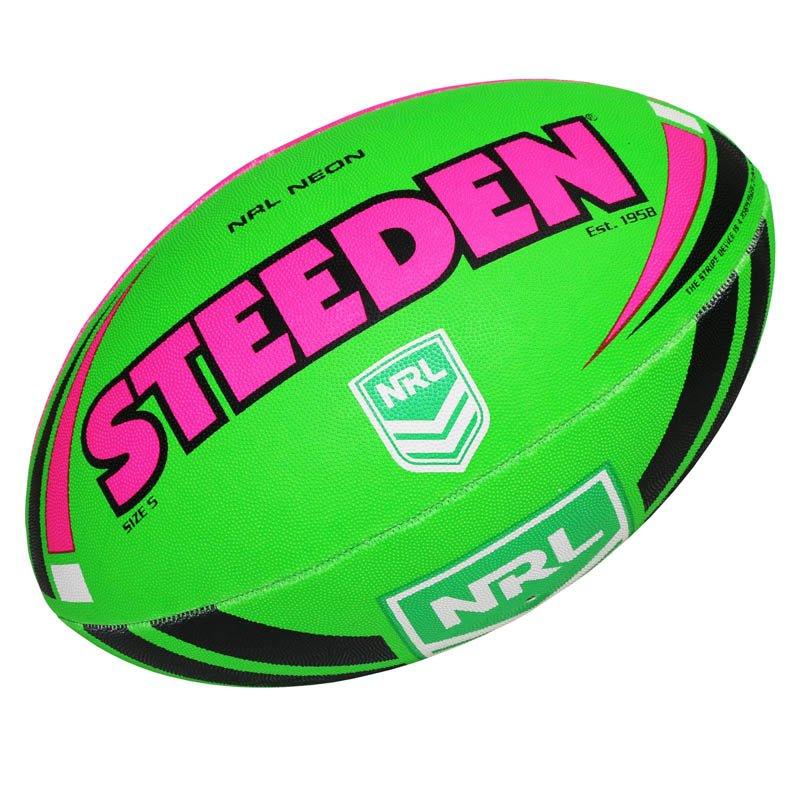 Steeden NRL Neon Supporter Football – Sportfirst
