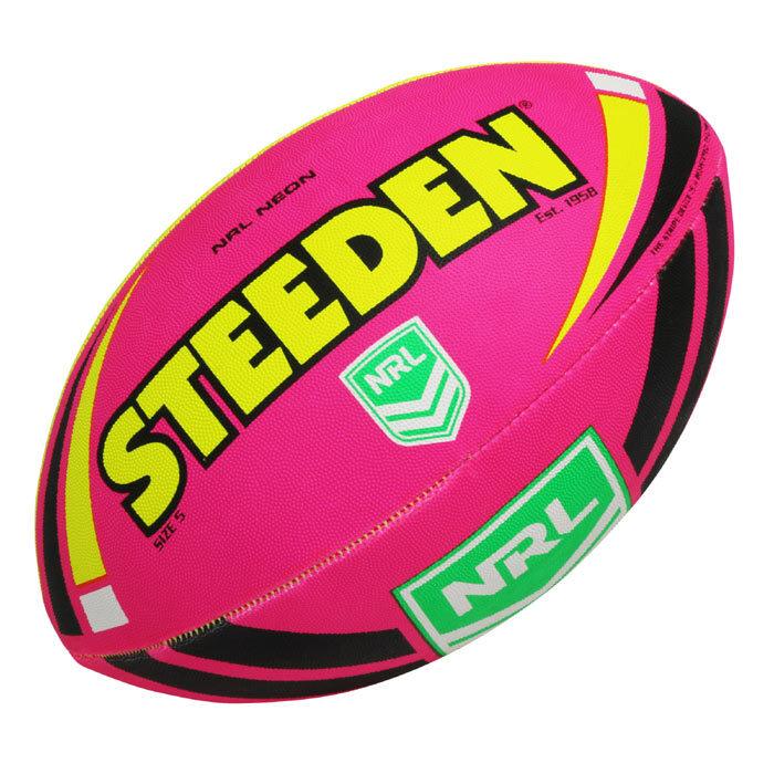 Steeden NRL Neon Supporter Football 