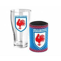 Sydney Roosters Heritage Pint & Cooler Set 