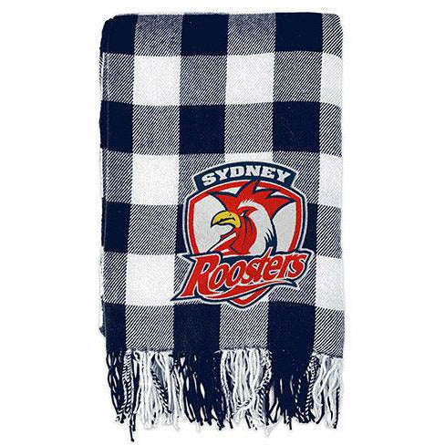 Sydney Roosters Tartan Throw 