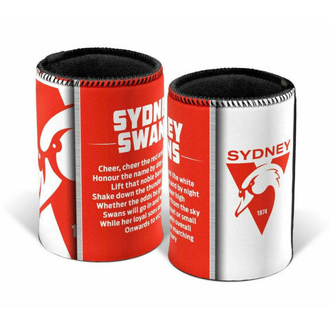 Sydney Swans Team Song Can Cooler 