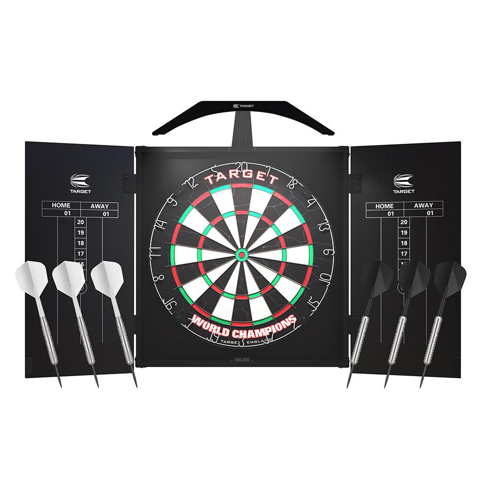 Arc Dartboard Cabinet Set 