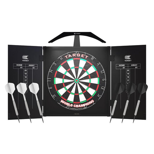 Arc Dartboard Cabinet Set 