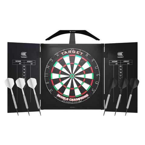 Arc Dartboard Cabinet Set 