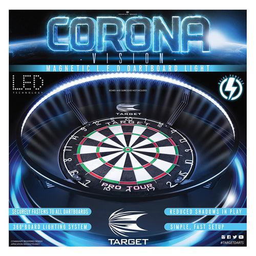 Target Corona Vision LED Light Dartboard Surround 