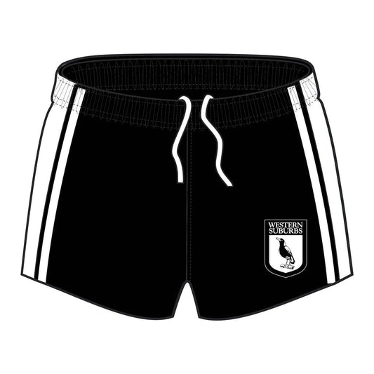 Western Magpies Retro Supporter Shorts 