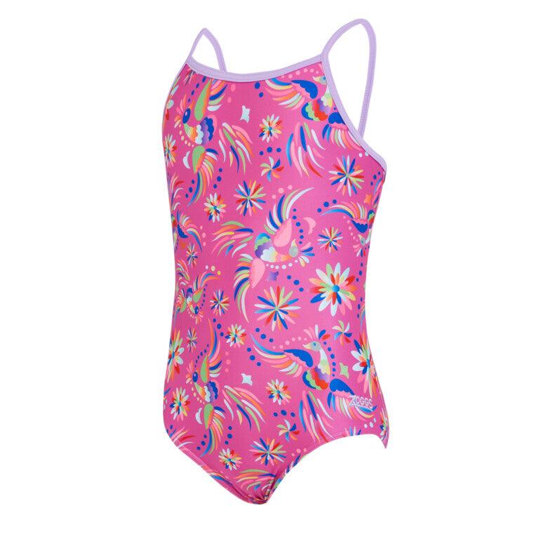 Zoggs Dreamcatcher Yaroomba Floral Girls One Piece 