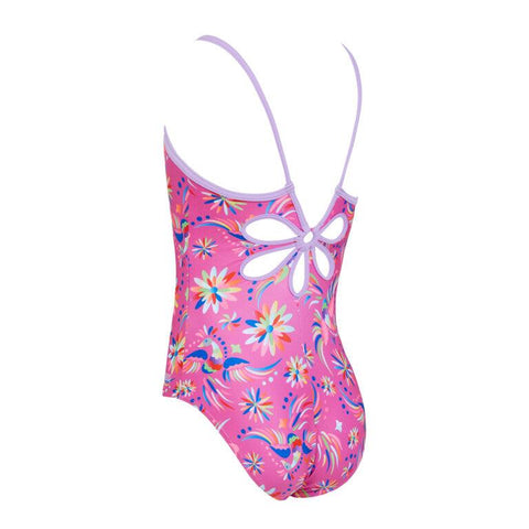 Zoggs Dreamcatcher Yaroomba Floral Girls One Piece 