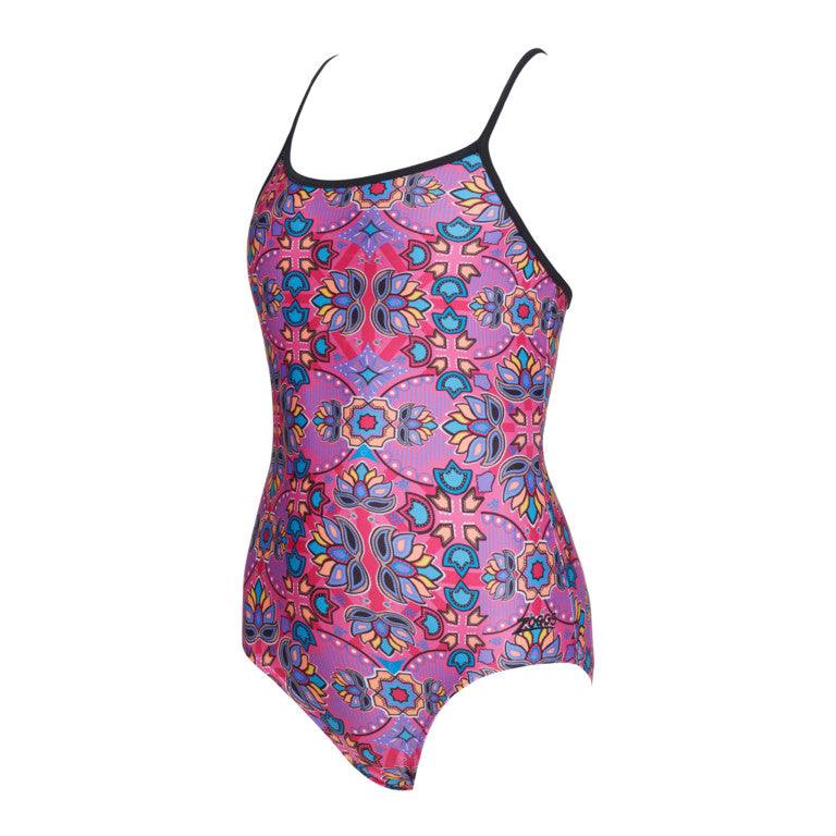 Zoggs Girls Zanzibar Sprintback One Piece 